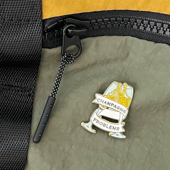 ✨2/$16 or 3/$20✨ “Champagne Problems” Enamel Pin Taylor Swift Evermore Album - Picture 5 of 5